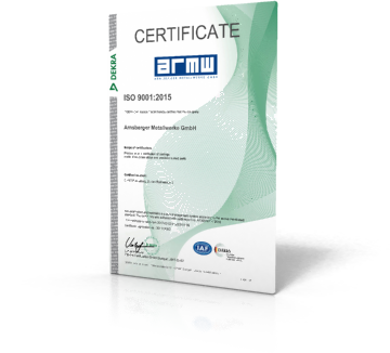 Certificate ISO 9001:2015