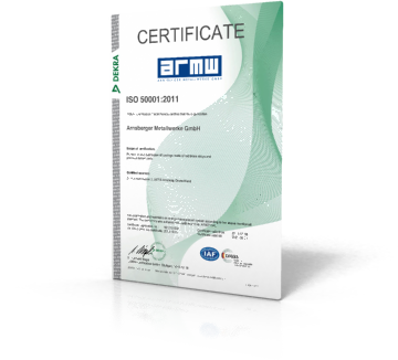 Certificate ISO-50001_2011